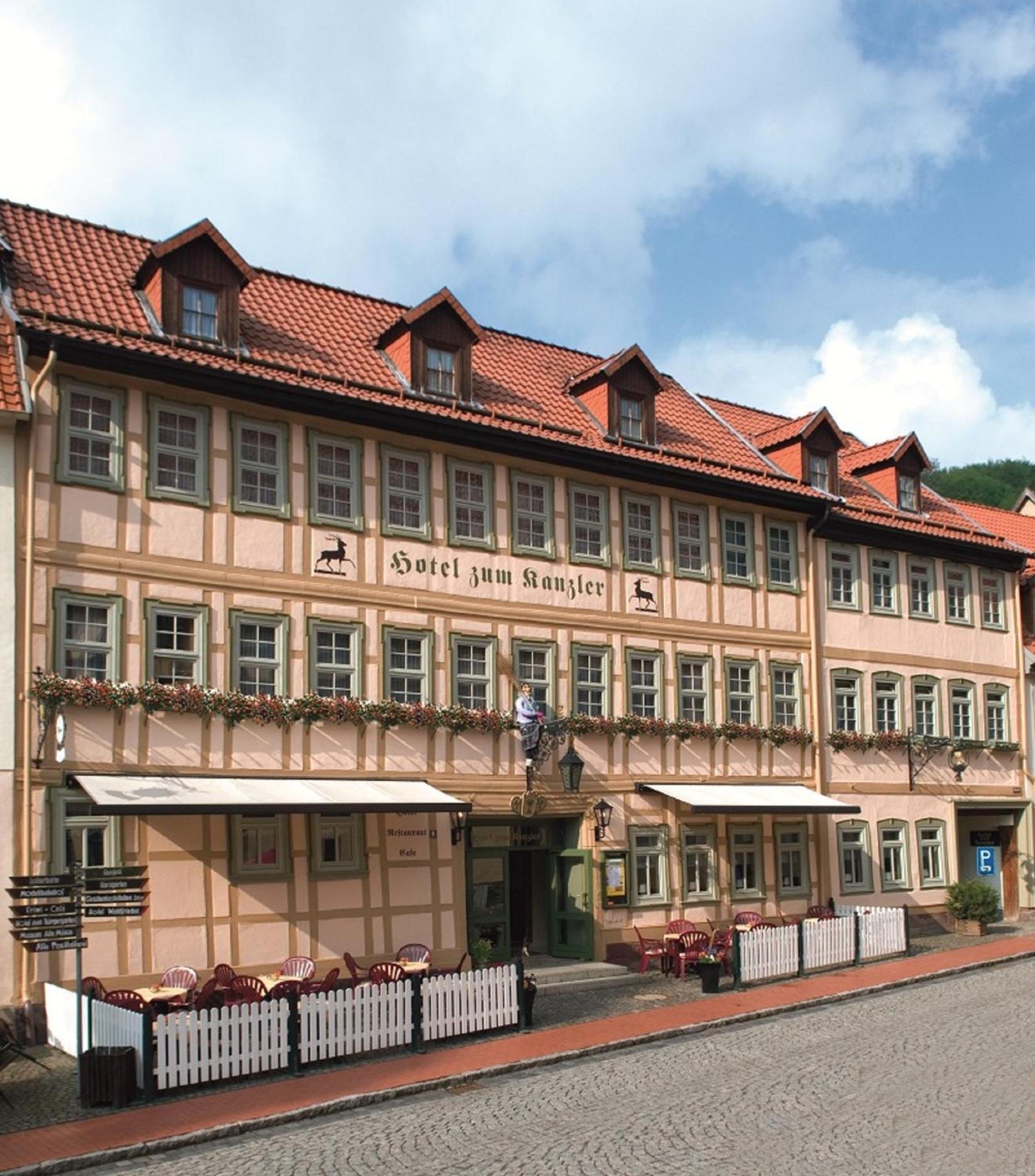 Hotel Zum Kanzler Stolberg i. Harz المظهر الخارجي الصورة