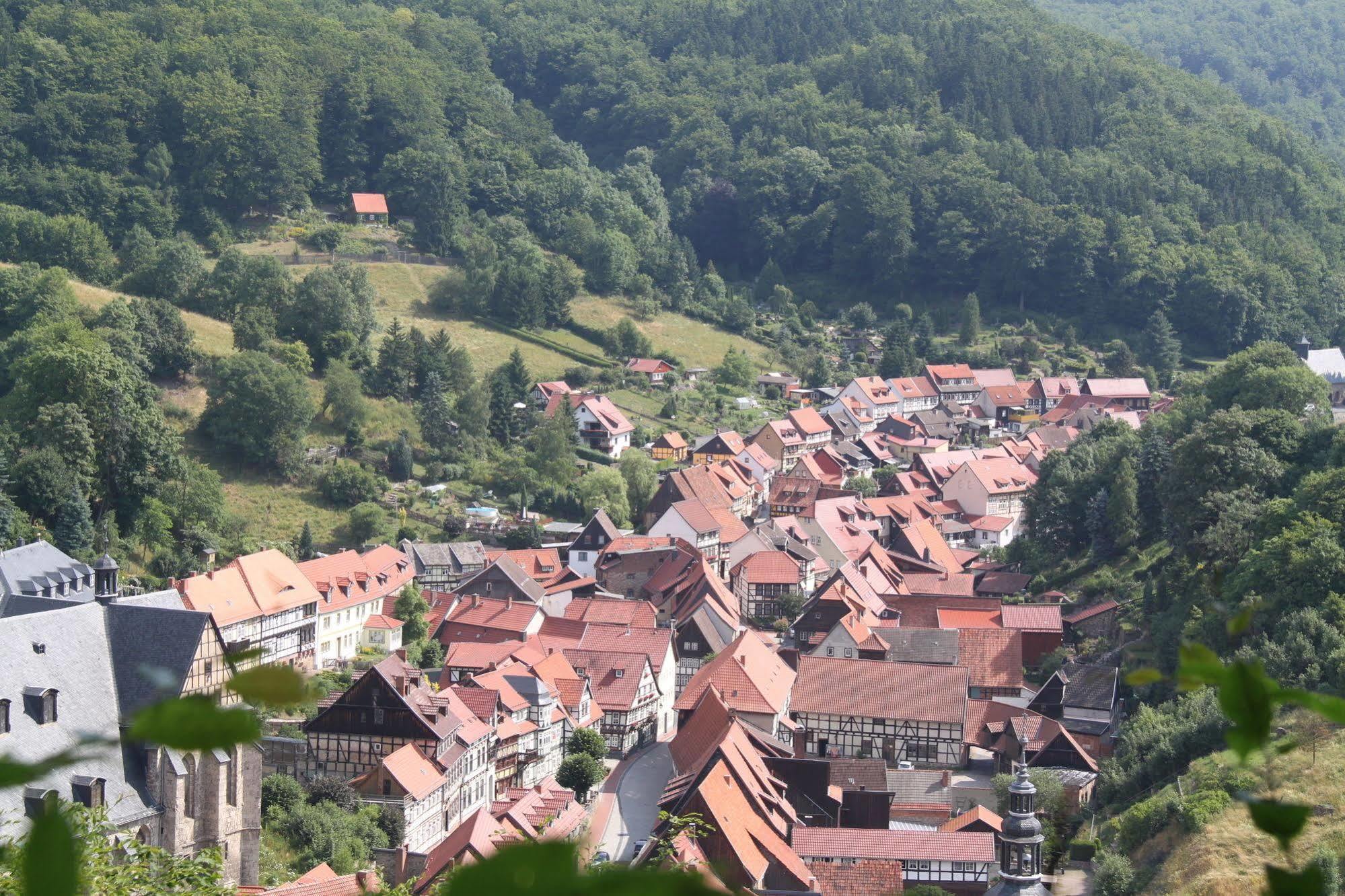 Hotel Zum Kanzler Stolberg i. Harz المظهر الخارجي الصورة